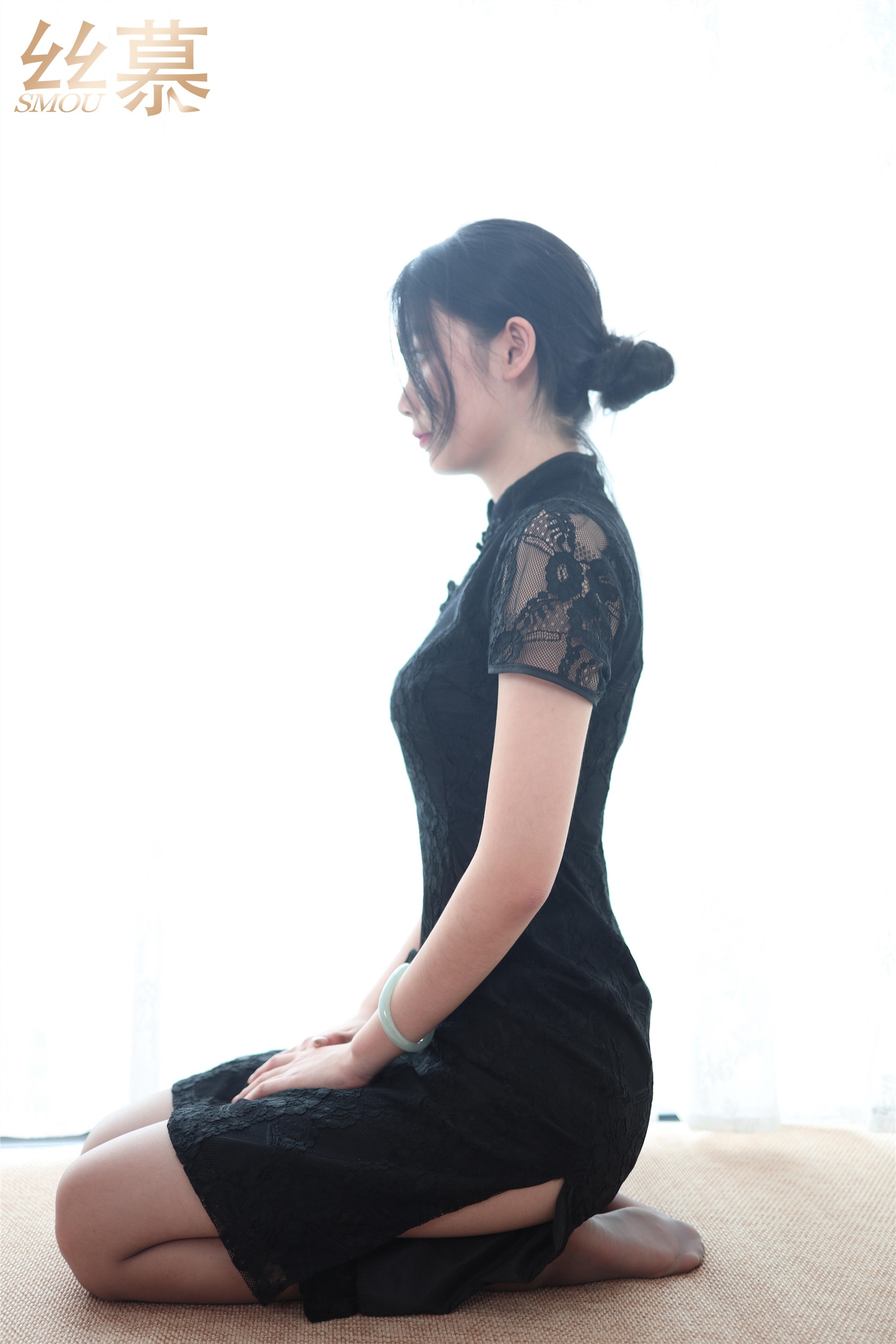 丝慕写真 特写集 TX035 可儿《踩丝茶艺师-可儿》